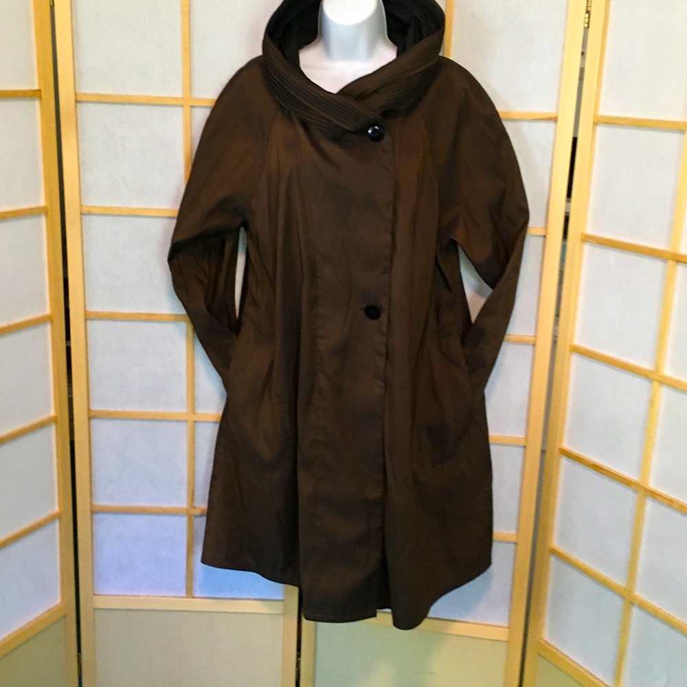 Mycra PAC Reversible Bronze Black Raincoat Donatella